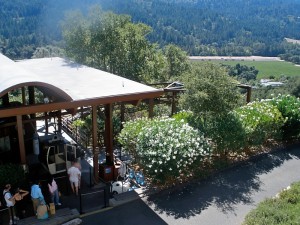 Tram at Sterling Vineyards