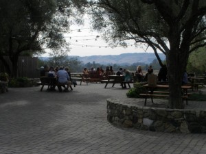 Gundlach Bundschu's courtyard