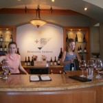 Tasting bar at Domaine Serene