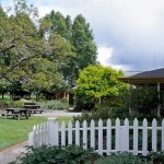 Picnic area at Preston Vineyards