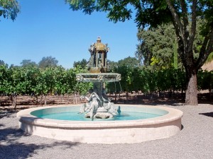 Fountain outside of Clos Pegase