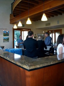 Tasting room at Nicholson Ranch