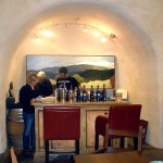 Deerfield Ranch tasting room in the wine cave