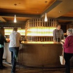 Tasting bar at Willamette Valley Vineyards