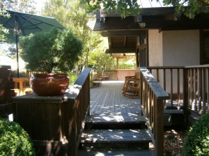 Patio at Arista Winery