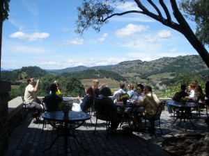 Silverado Vineyards Terrace