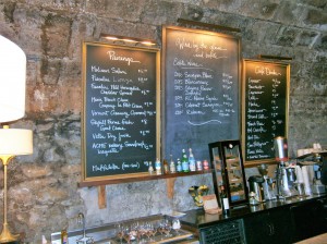 Cafe at Inglenook Estate