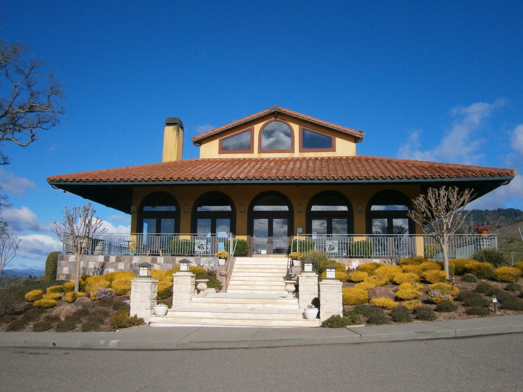 Hanna Winery Estate in Alexander Valley