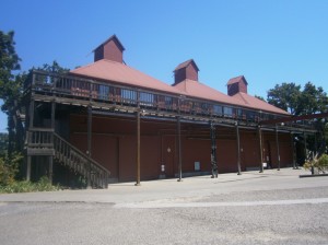 The hop kiln at Martinelli Winery