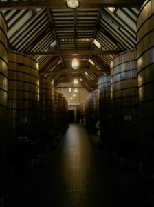 The Cask Room at Jordan Winery