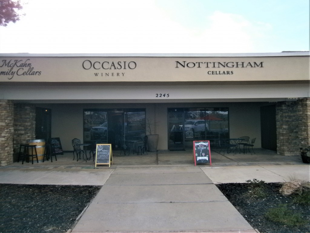 Nottingham Cellars and Occassio Winery Tasting Rooms