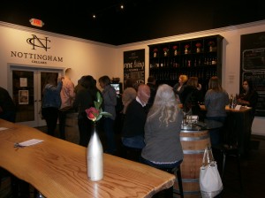 Nottingham Cellars tasting lounge